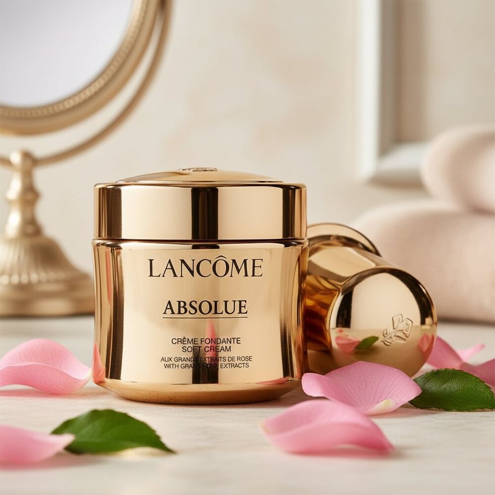 Lancome Absolue Regenerating Soft Cream With Grand Rose Extract (60mL / 2oz) NEW - Picture 2 of 2